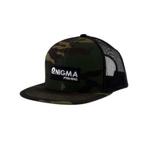 Enigma Fishing Patch Camo Snapback Hat