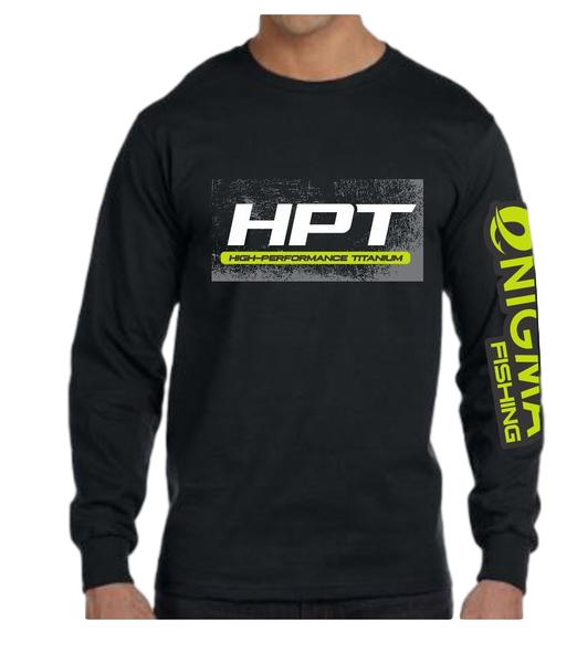 Clearance - HPT Logo Long Sleeve Shirt L / Black