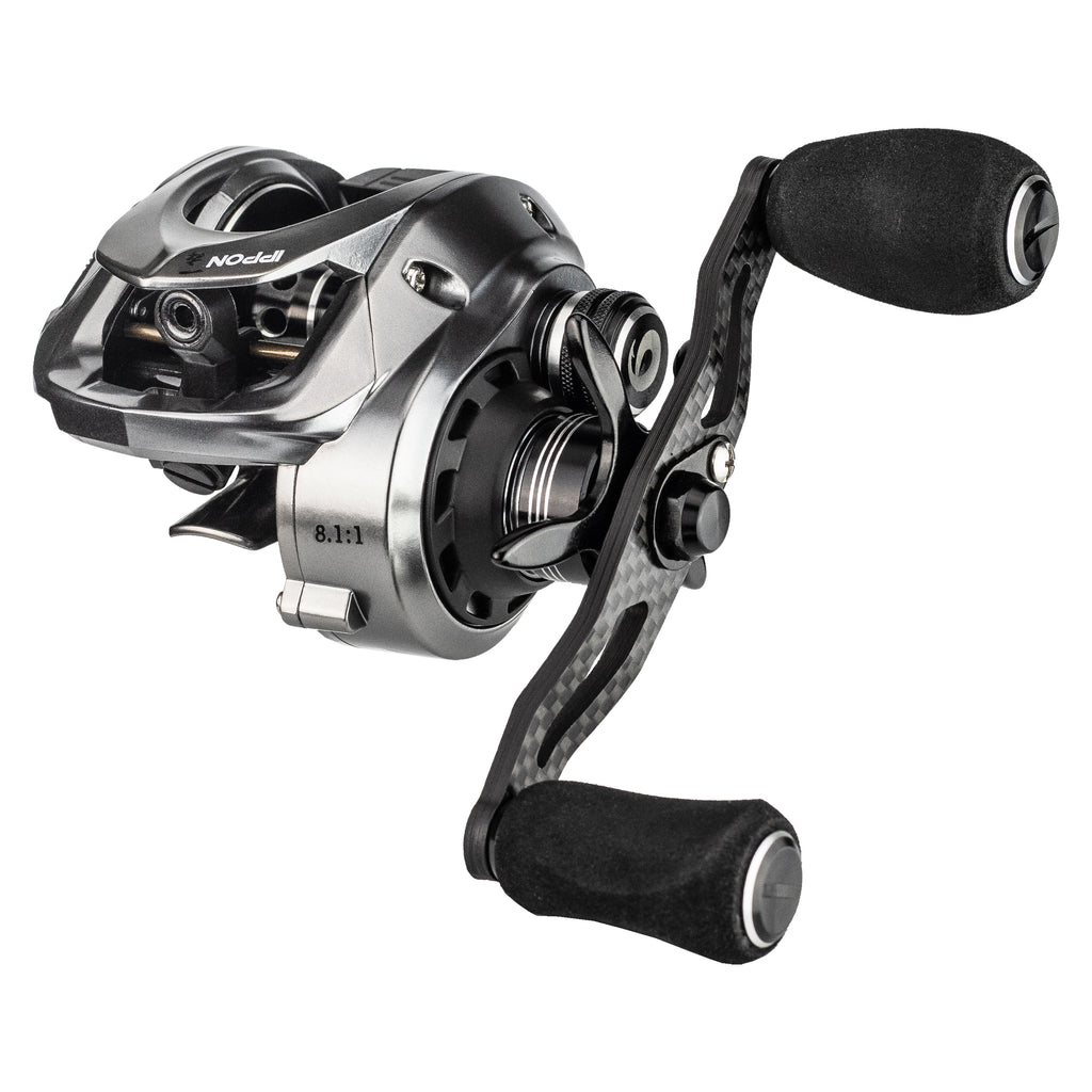 IPPON Series IP100 Baitcasting Reel- Sale on Left Hand Retrieve – Enigma  Fishing LLC